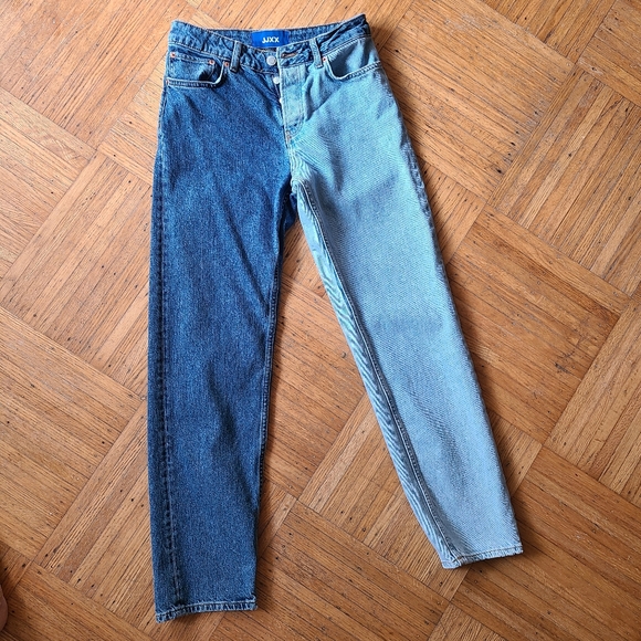 JJXX Colorblock Jean's Size 25 - Picture 3 of 6